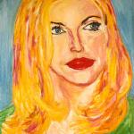 Madonna 
30" x 24"
oil on canvas
featured in the London coffee table book 'Madonna in Art' by Mem Mehmet