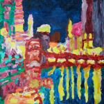 Chicago Night
24" x 24"
oil on canvas